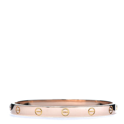 Cartier 18K Pink Gold LOVE Bracelet 18 3 of 5
