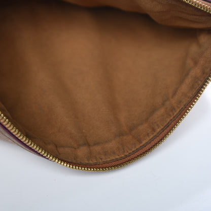 MCM Visetos Large Liz Reversible Shopper Tote Cognac 31 of 32