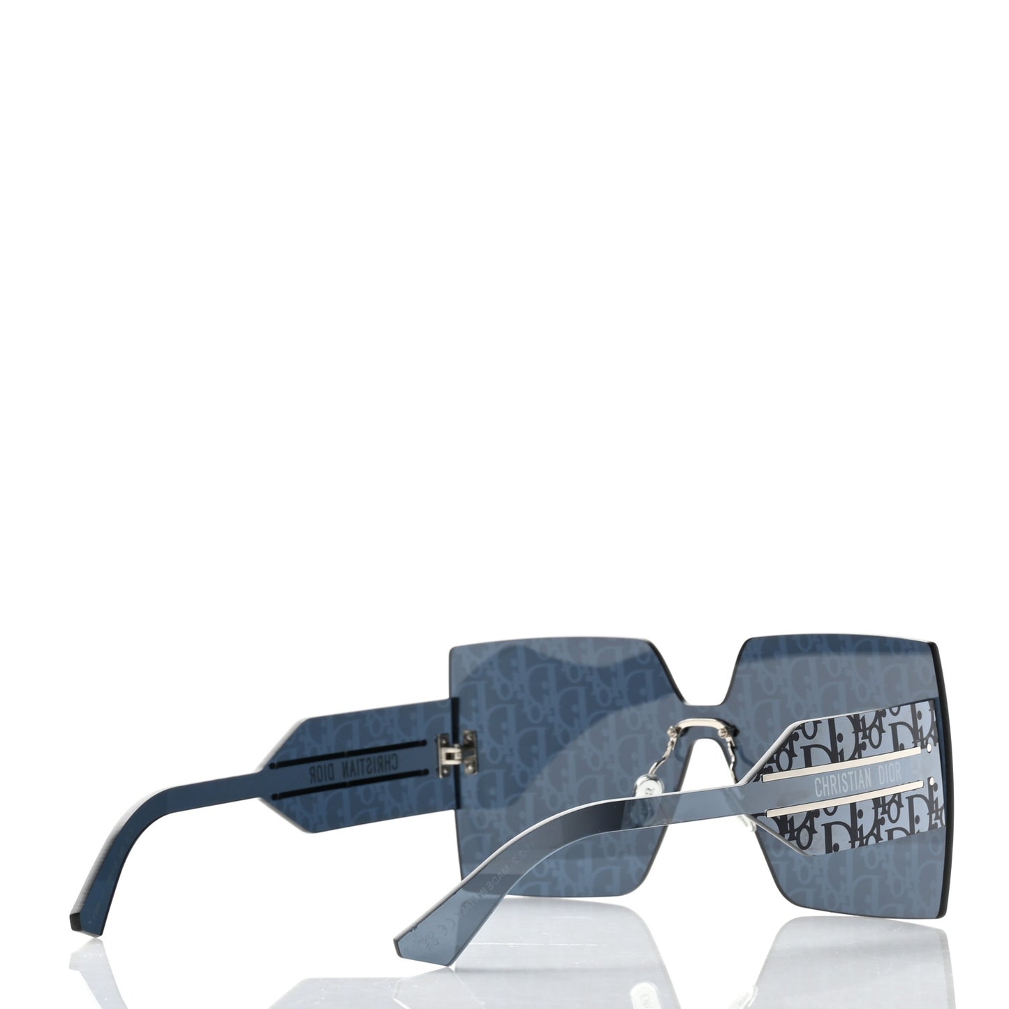 Acetate Oblique Diorclub M5U Mask Sunglasses Blue