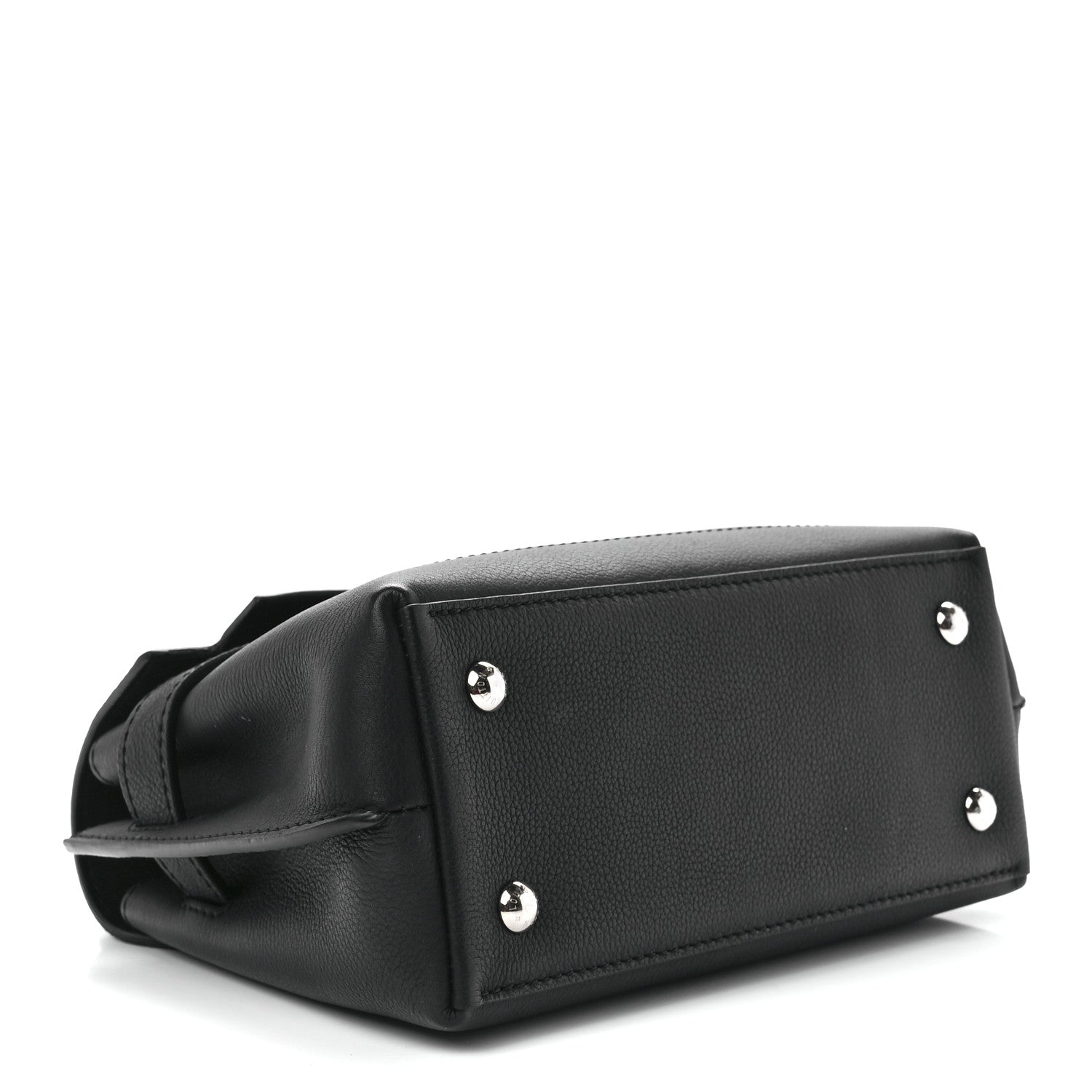 Louis Vuitton Calfskin Lockme Ever Mini Black 4 of 11