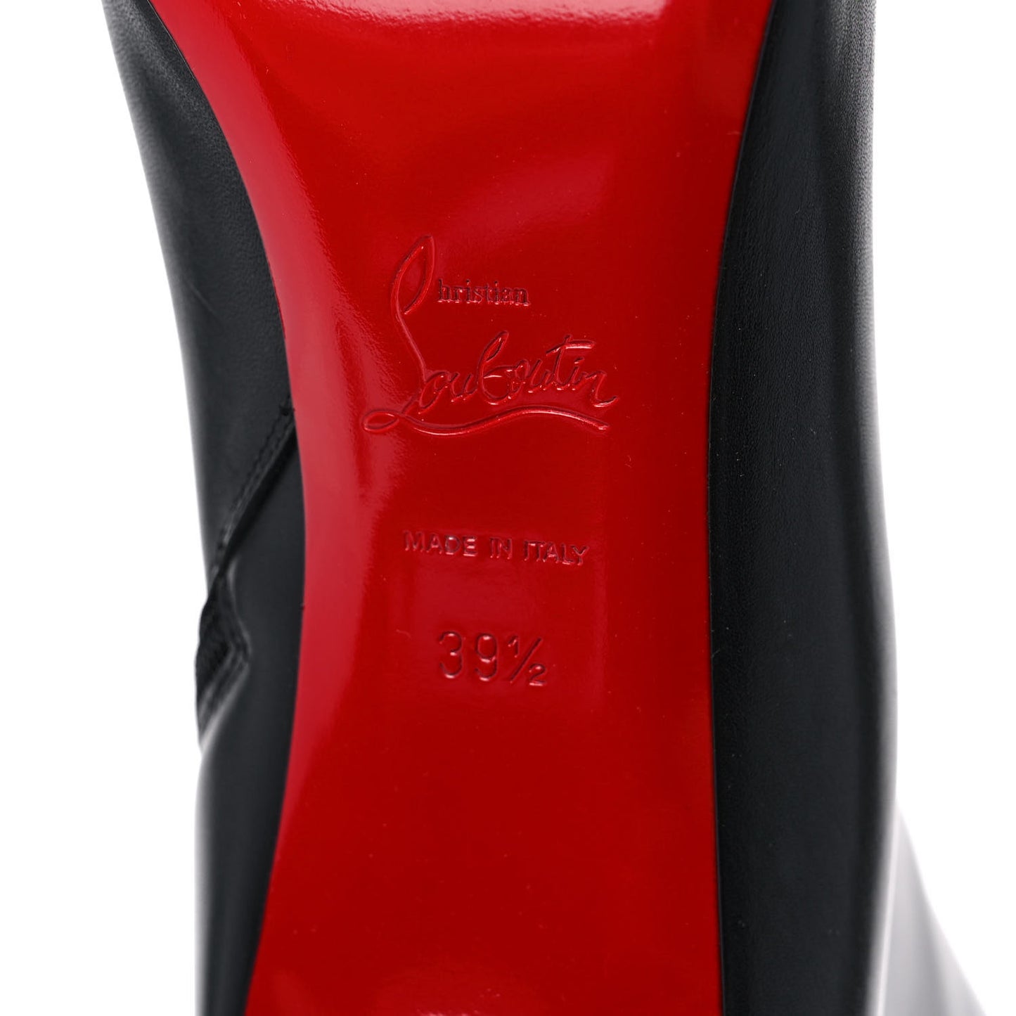 Calfskin So Kate Pointed Tall Boots 39.5 Black