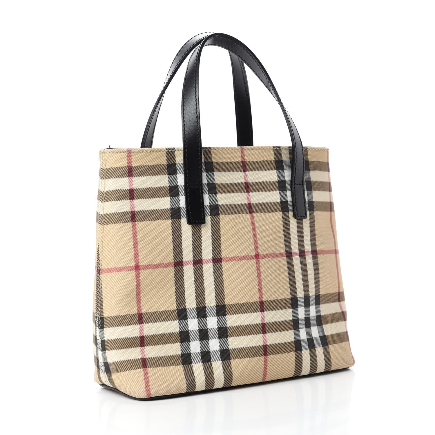 Burberry House Check Small Tote Black 3 of 10
