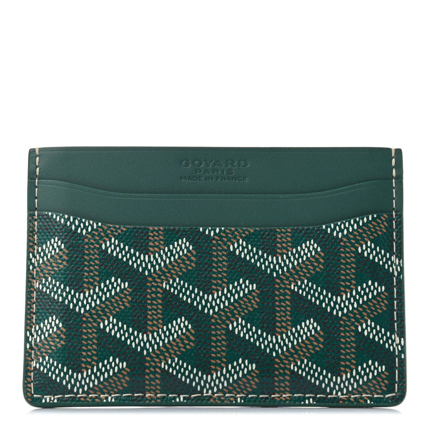 Goyard Goyardine Saint Sulpice Card Holder Green 1 of 6
