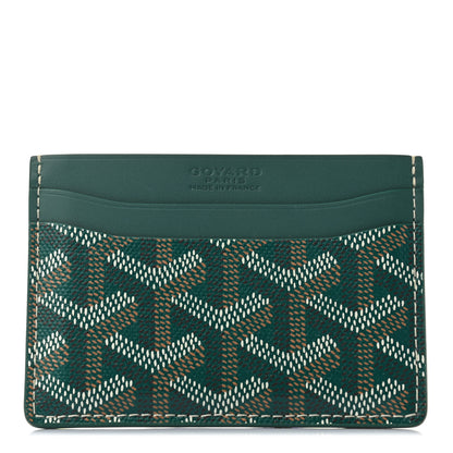 Goyard Goyardine Saint Sulpice Card Holder Green 1 of 6