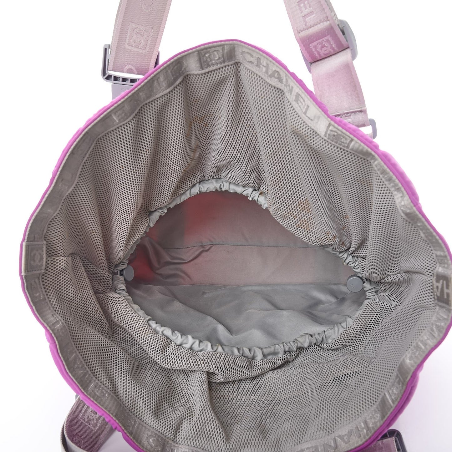Nylon Sport Tote Pink