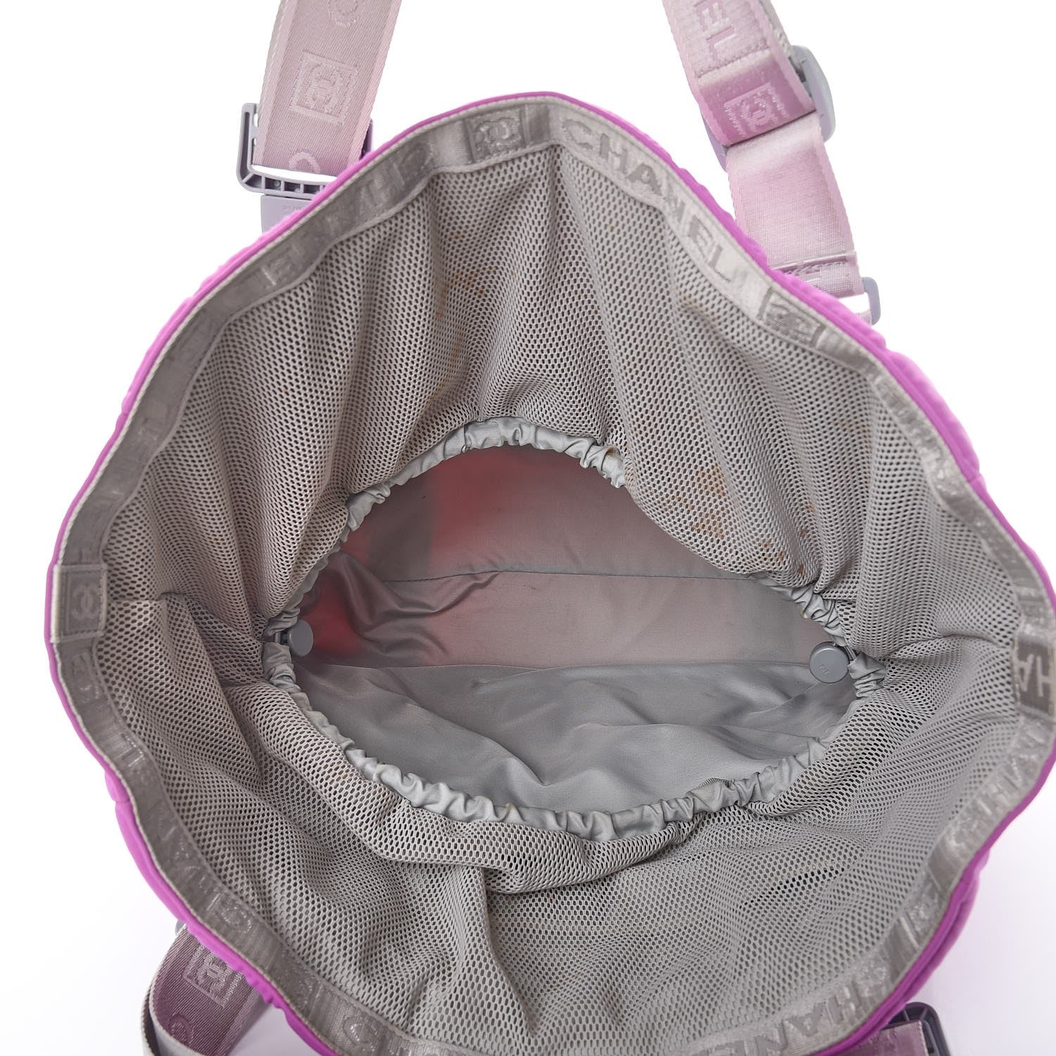 Chanel Nylon Sport Tote Pink 7 of 22