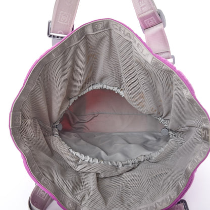 Chanel Nylon Sport Tote Pink 7 of 22