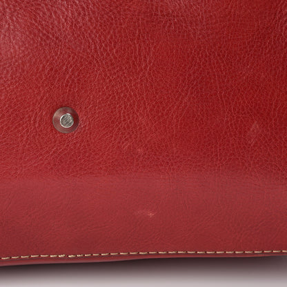 Chloe Calfskin Edith Dome Bowler Red 12 of 12
