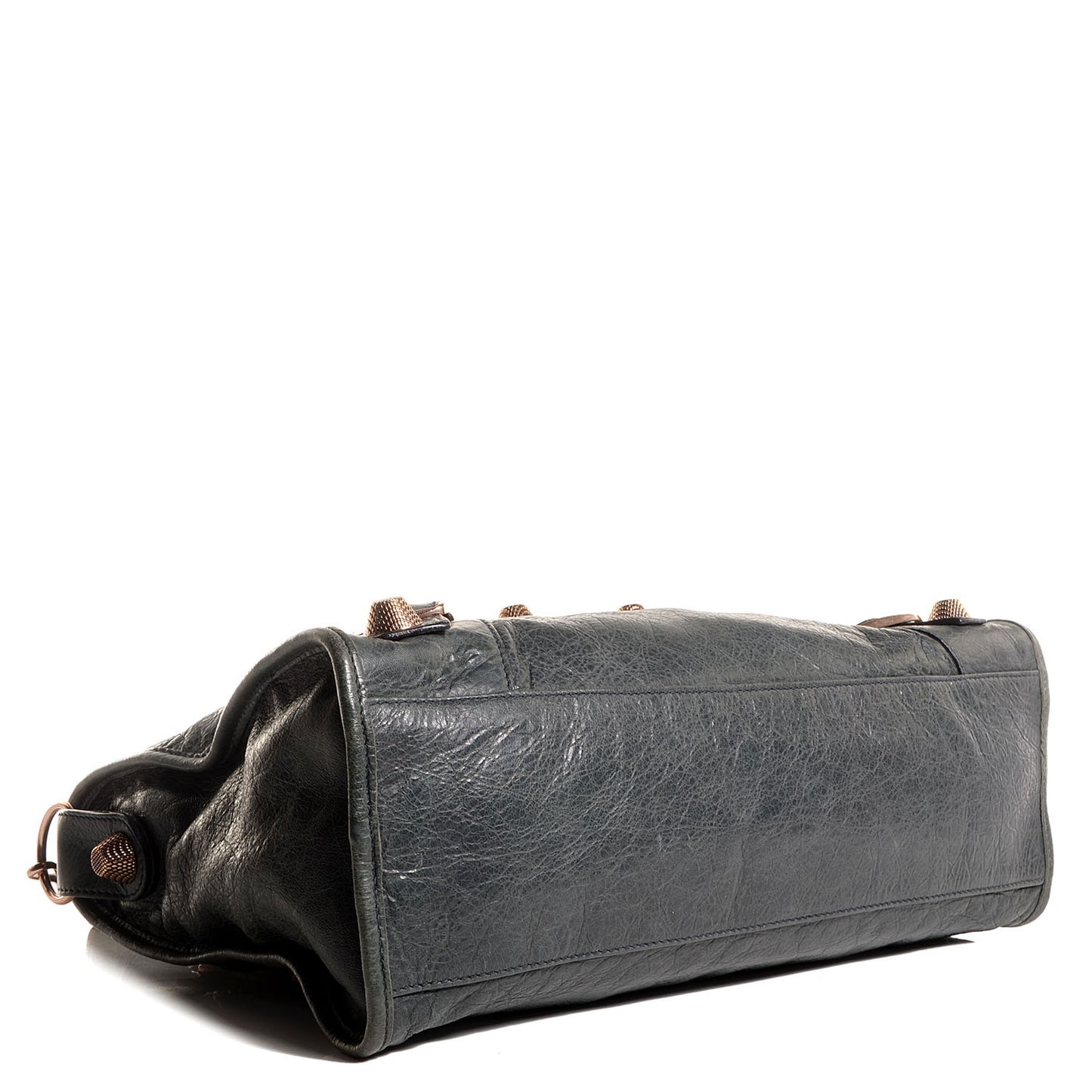 Agneau Giant 21 Rose Gold Hardware City Anthracite