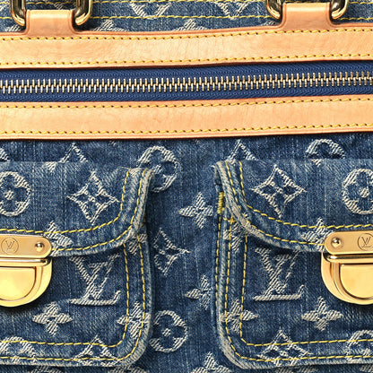 Louis Vuitton Monogram Denim Neo Speedy Blue 7 of 12