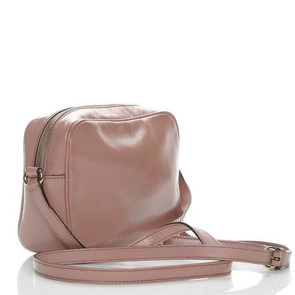 Gucci Vernice Naplack Small Soho Disco Bag Dark Cipria 3 of 8