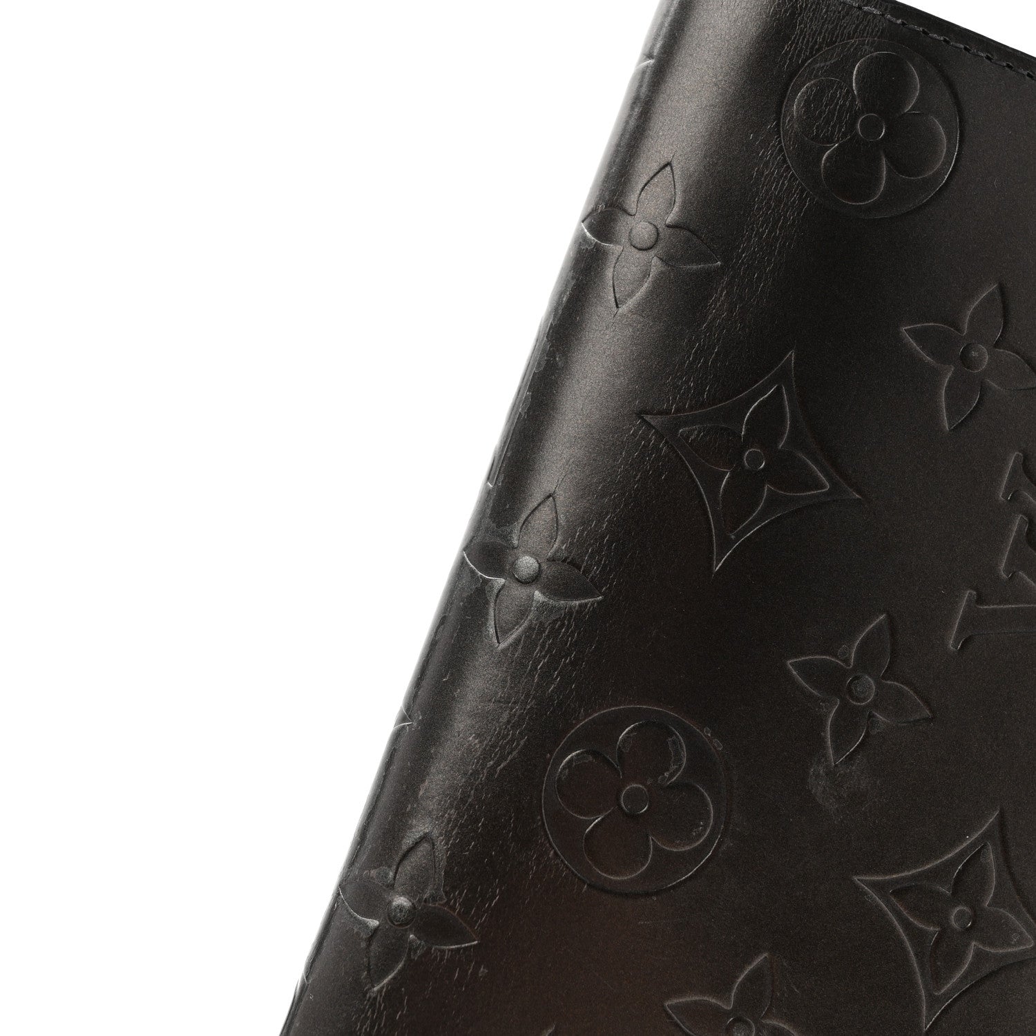 Louis Vuitton Mat Monogram Porte Tresor International Black 8 of 11