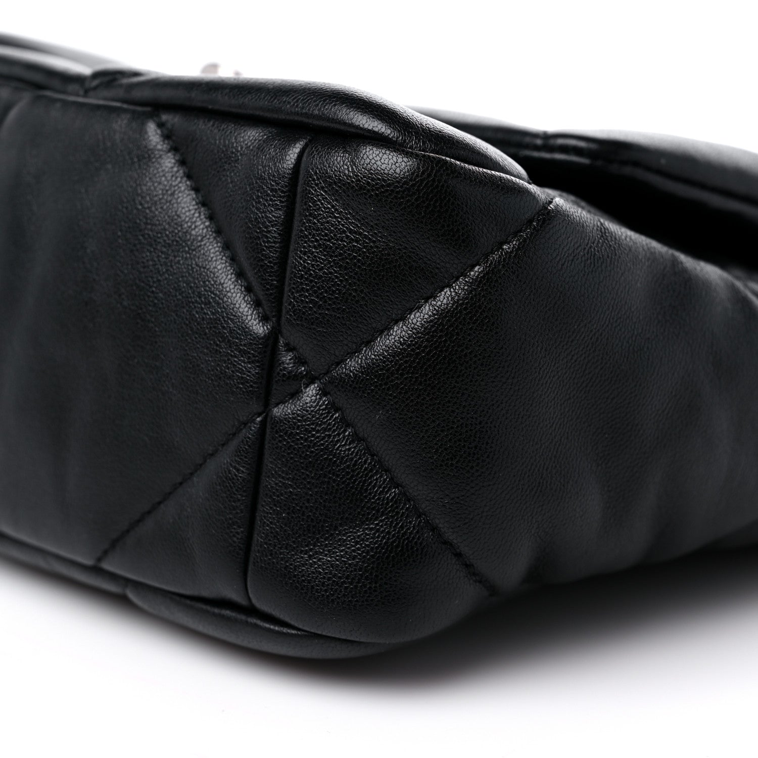 Chanel Lambskin Quilted Medium Chanel 19 Flap Black 10 of 11