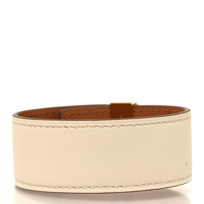 Hermes Swift Collier de Chien CDC 24 Bracelet T2 Nata 3 of 8