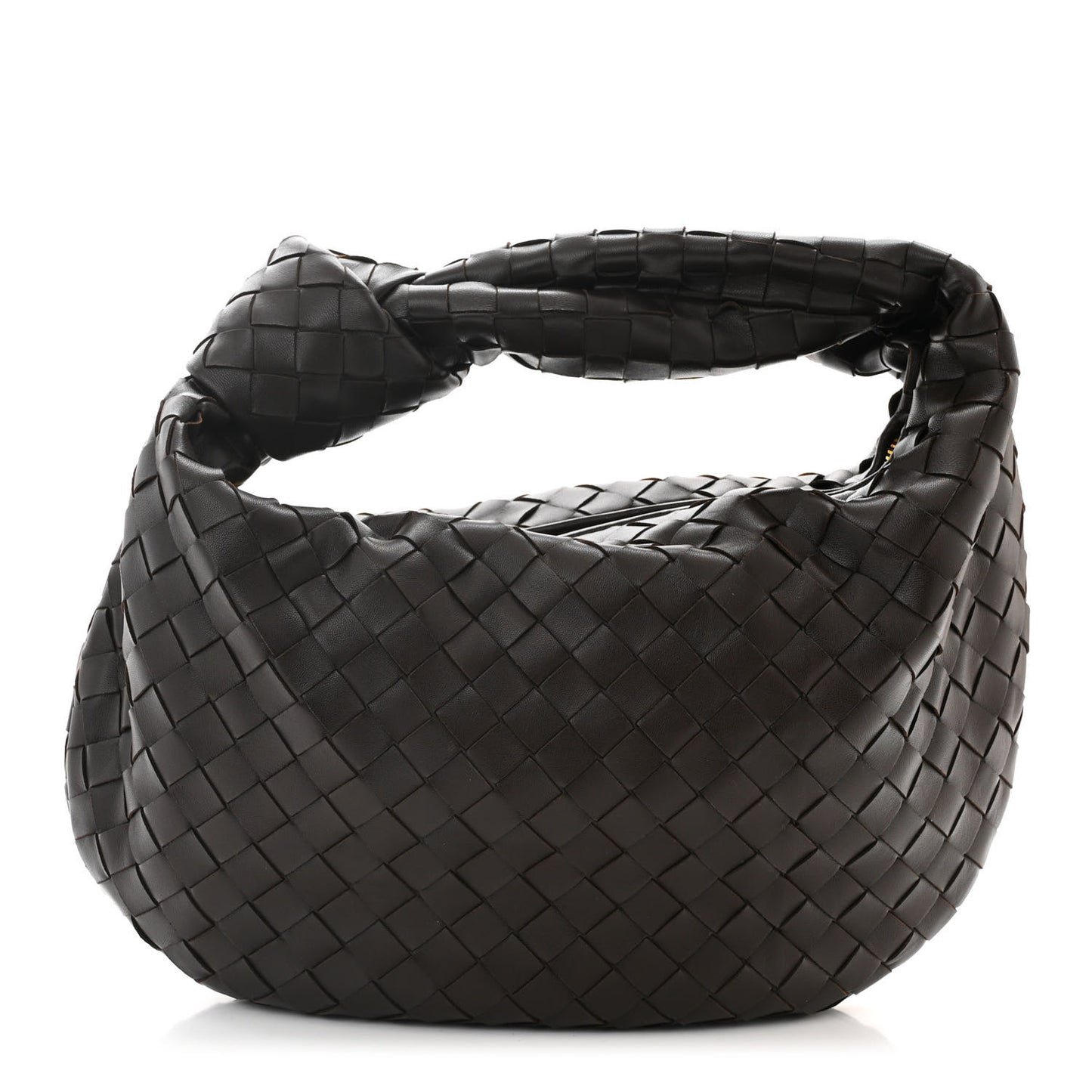 Nappa Intrecciato Teen Jodie Hobo Fondant