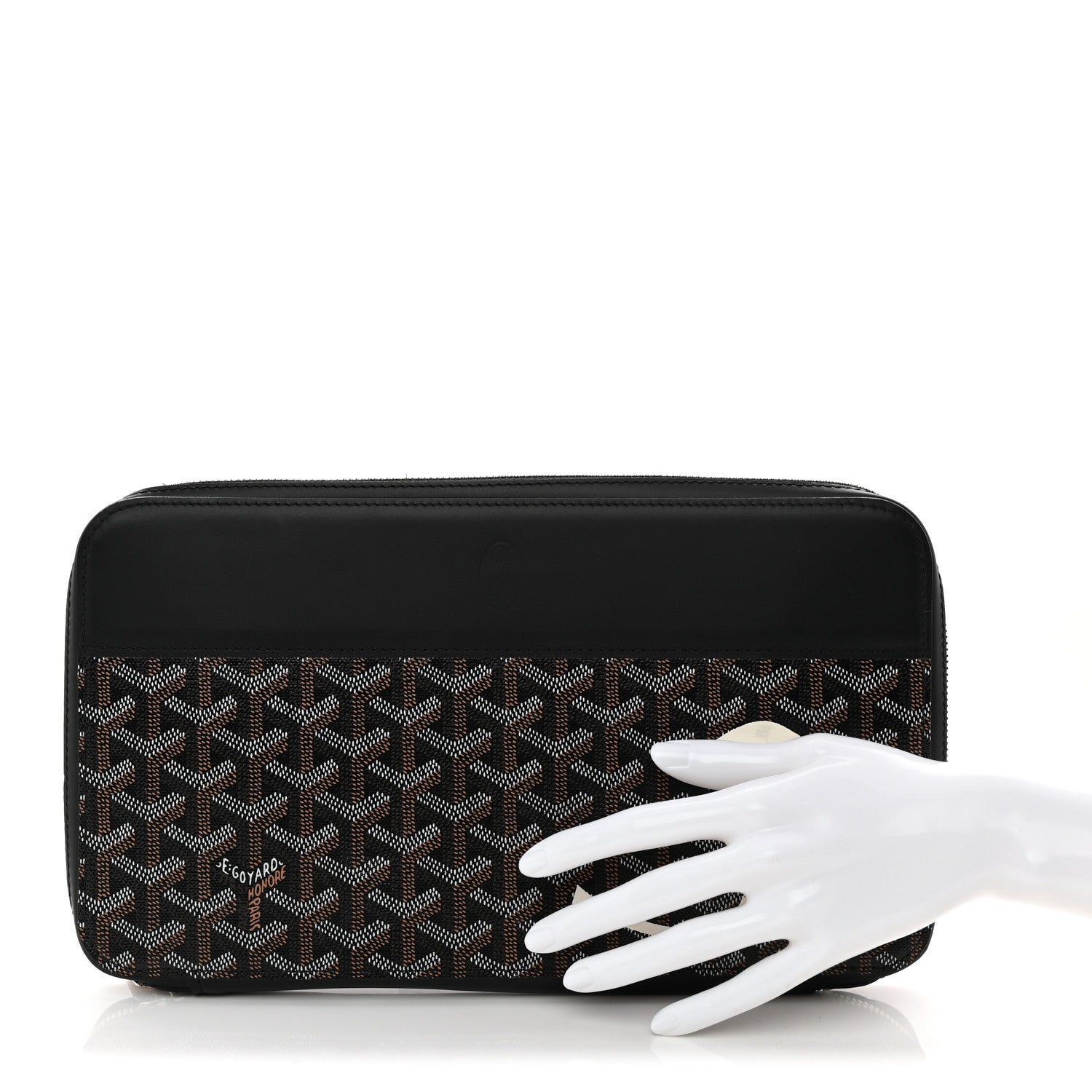 Goyard Goyardine Opera Wallet Black 2 of 6