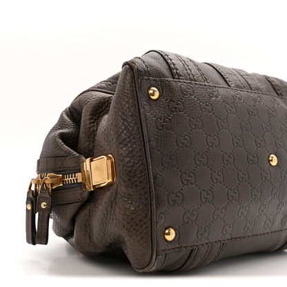 Gucci Guccissima Aviatrix Medium Boston Chocolate 9 of 16
