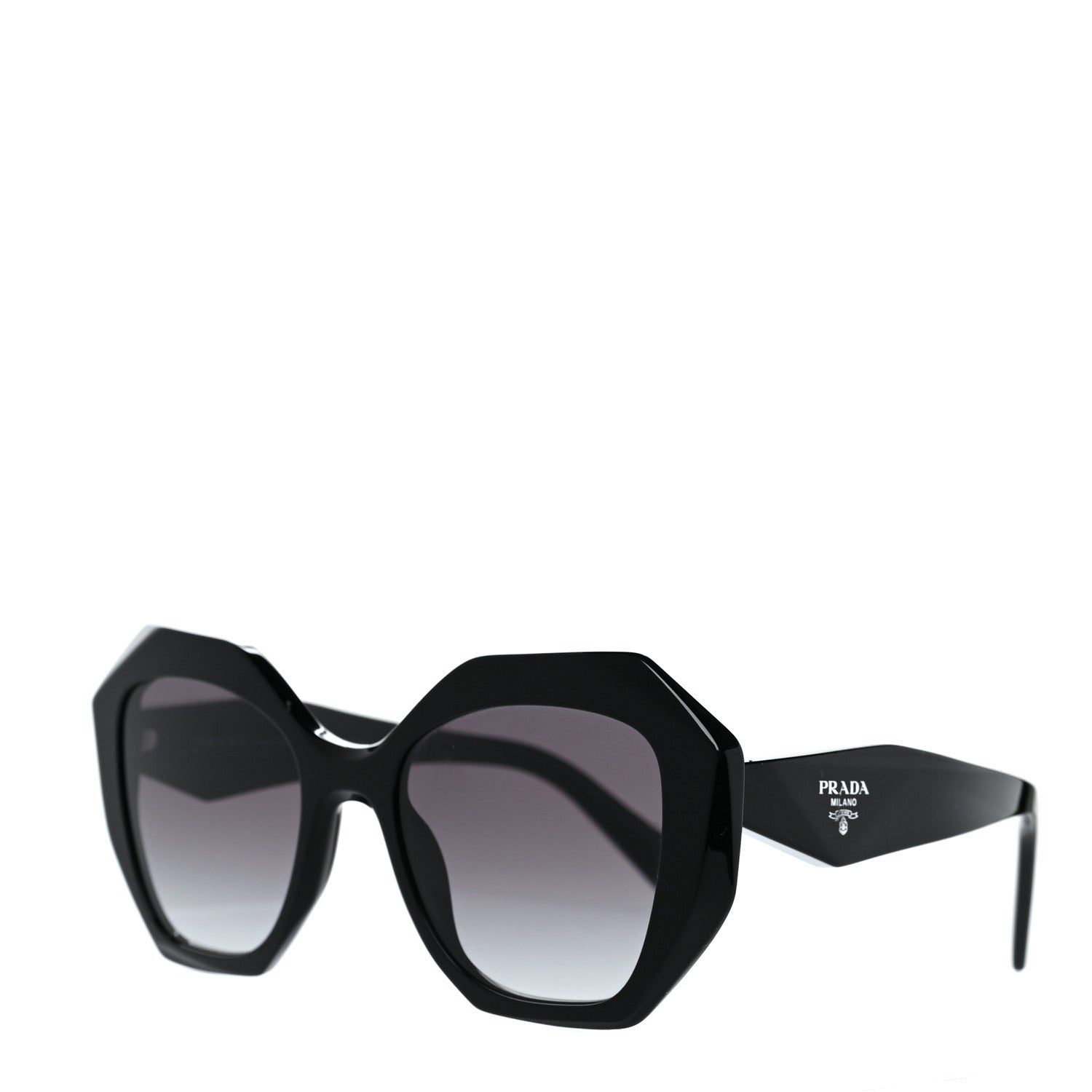 Prada Sunglasses SPR 16W Black 1 of 6