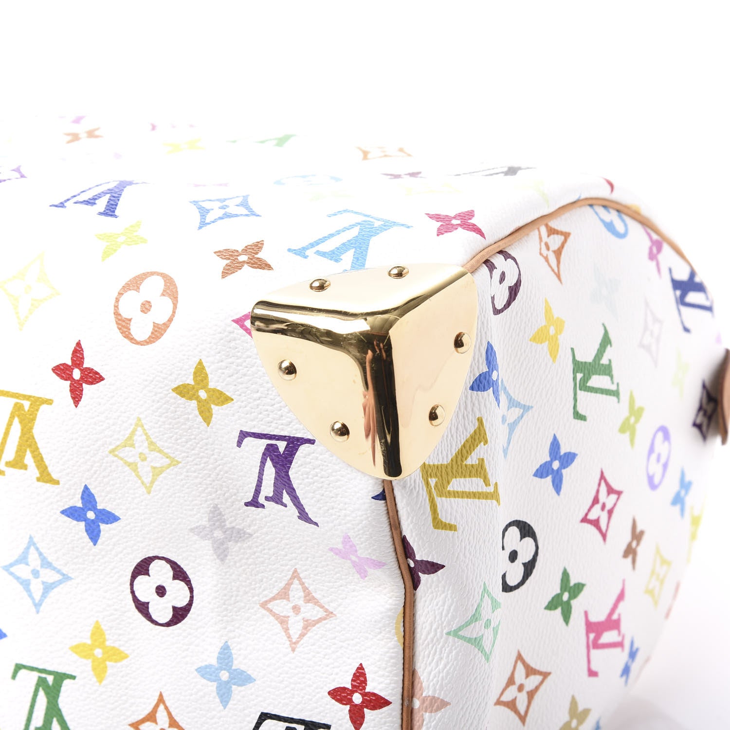 Louis Vuitton Monogram Multicolor Speedy 30 White 9 of 11
