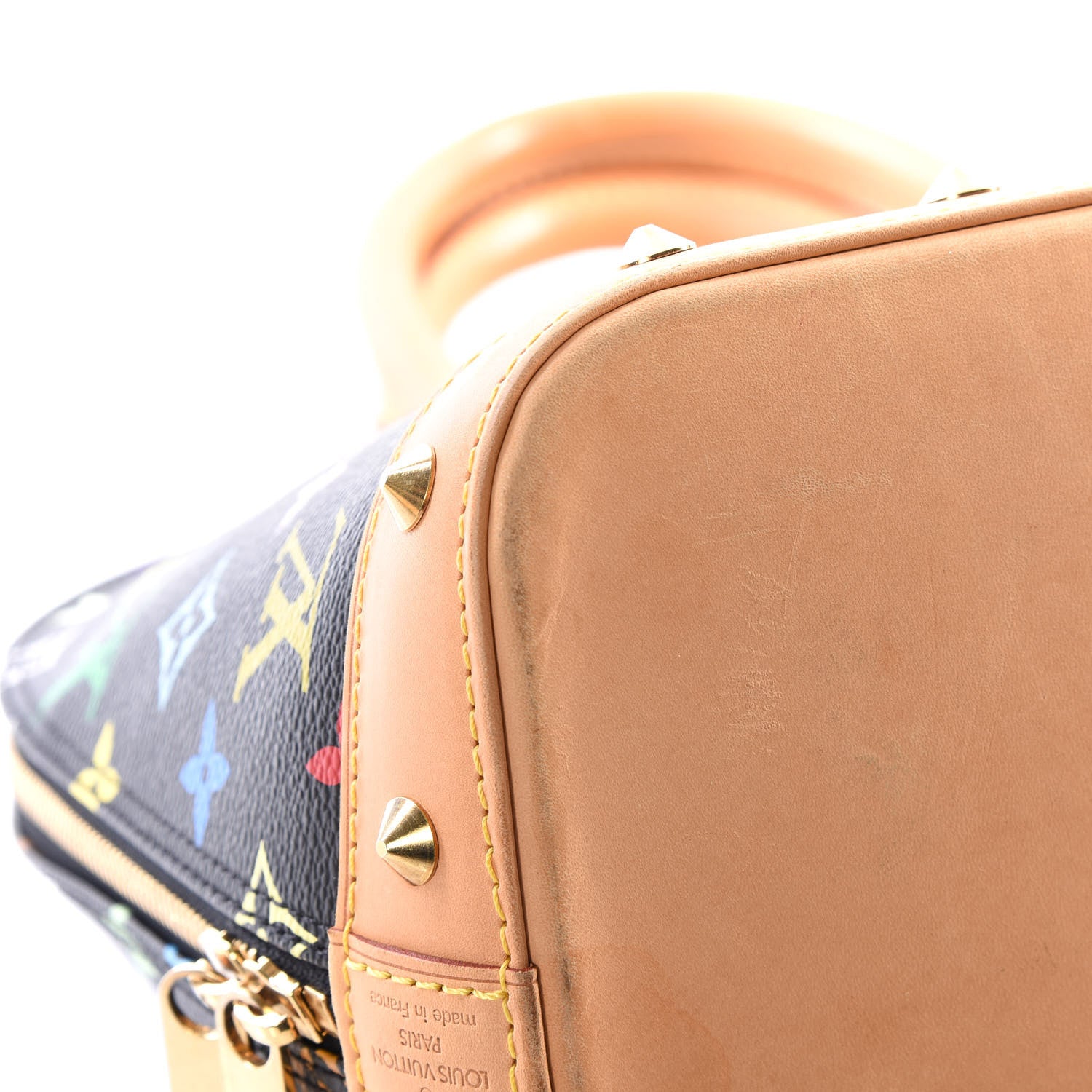 Louis Vuitton Monogram Multicolor Alma Black 6 of 11