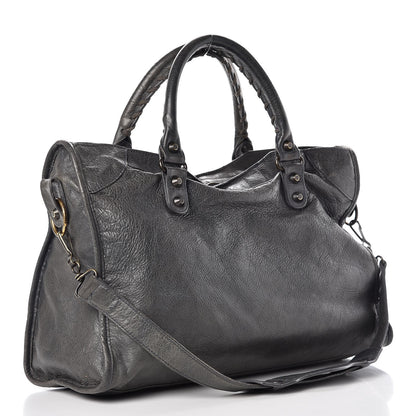 Balenciaga Agneau Classic Hardware City Anthracite 4 of 13