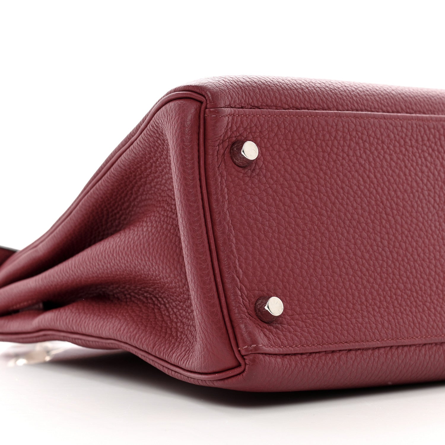 Hermes Togo Kelly Retourne 28 Rouge Grenat 8 of 13