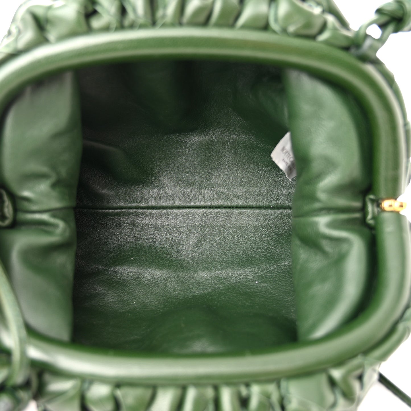 Nappa Intrecciato The Mini Pouch Raintree