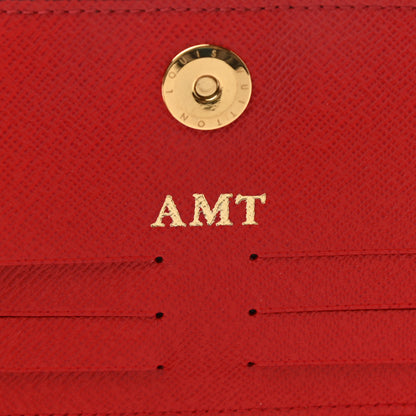 Louis Vuitton Monogram Adele Wallet Coquelicot 7 of 7