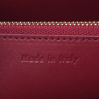 Celine Patina Box Calfskin Medium Clasp Bag Scarlet 7 of 11