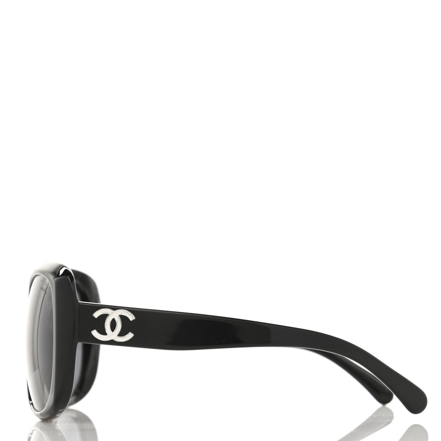 Chanel Acetate CC Sunglasses 5183 Black 3 of 8
