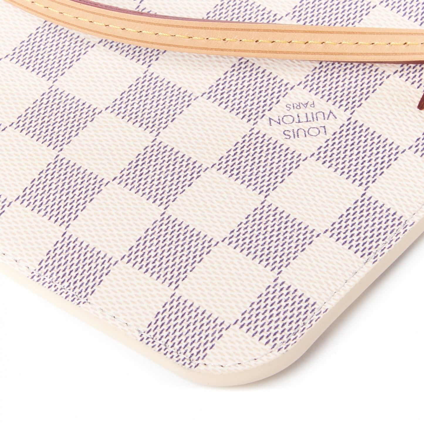 Damier Azur Neverfull MM GM Pochette Rose Ballerine