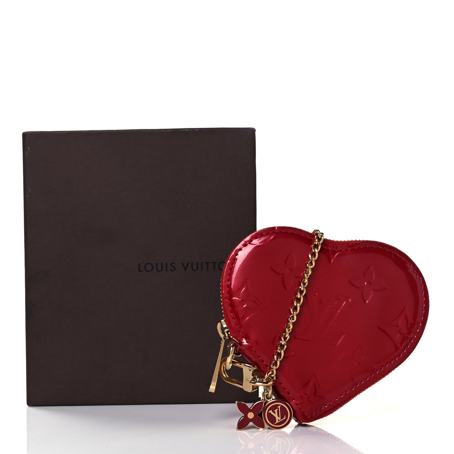 Vernis Coeur Heart Coin Purse Pomme D'Amour