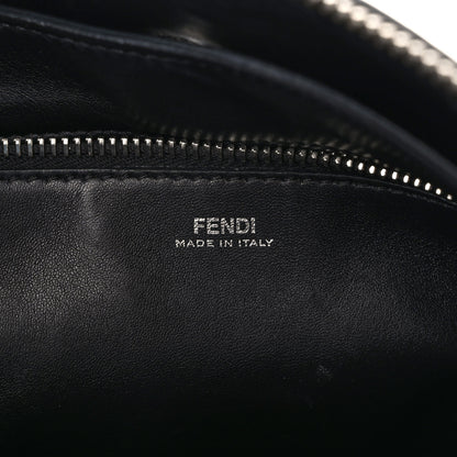 Fendi Shiny Nappa Trapuntata DotCom Chain Satchel Black 7 of 12