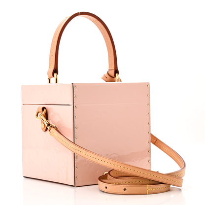 Louis Vuitton LOUIS VUITTON Vernis Bleecker Box Rose Ballerine 3 of 11