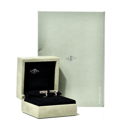 Van Cleef & Arpels 18K Yellow Gold Guilloche Vintage Alhambra Earrings 5 of 5