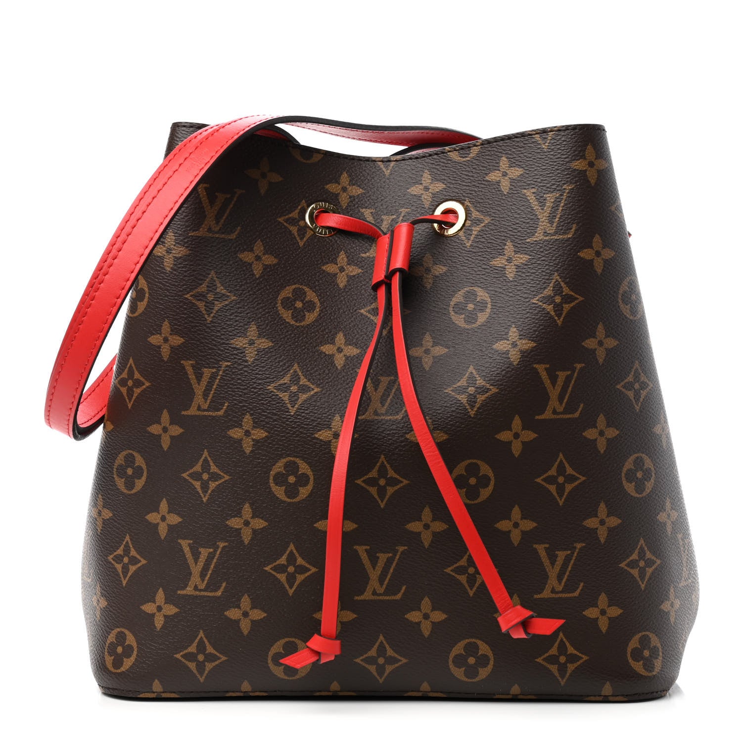 Louis Vuitton Monogram Neonoe MM Coquelicot 1 of 8