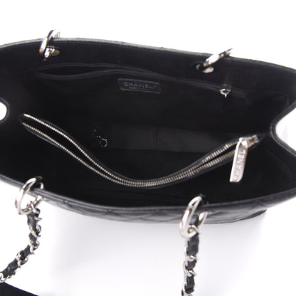 Chanel Caviar Quilted Grand Shopping Tote GST Black 4 of 9
