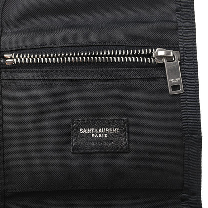 Saint Laurent Nylon Bandana Print Tiny Buffalo Wallet Black 6 of 8