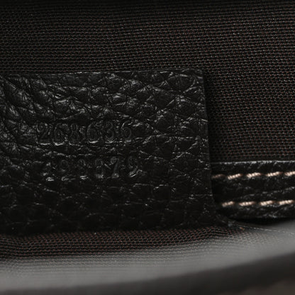 Gucci Crystal Monogram Large Abbey D Ring Hobo Dark Brown 7 of 12