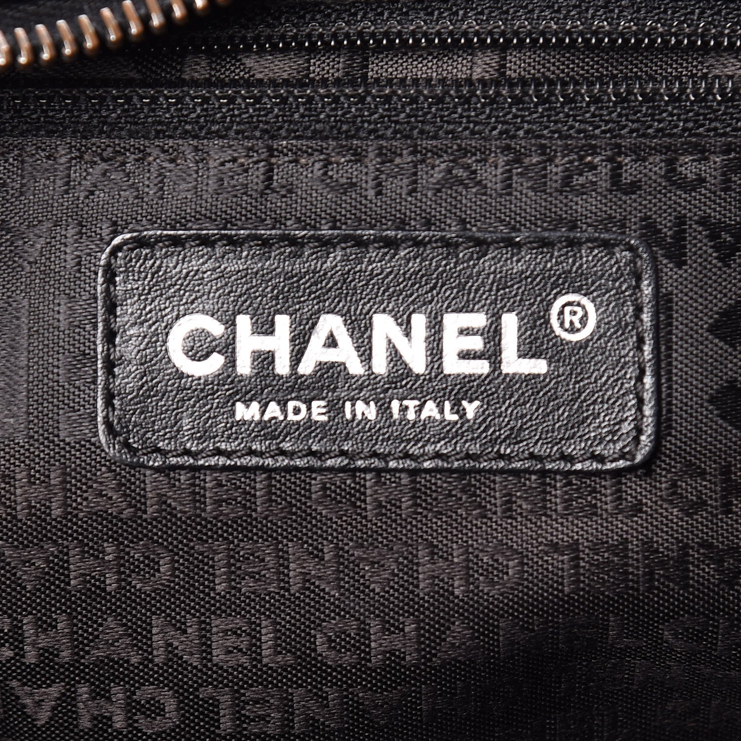 Chanel Caviar Square Stitched Bowler Black 8 of 11