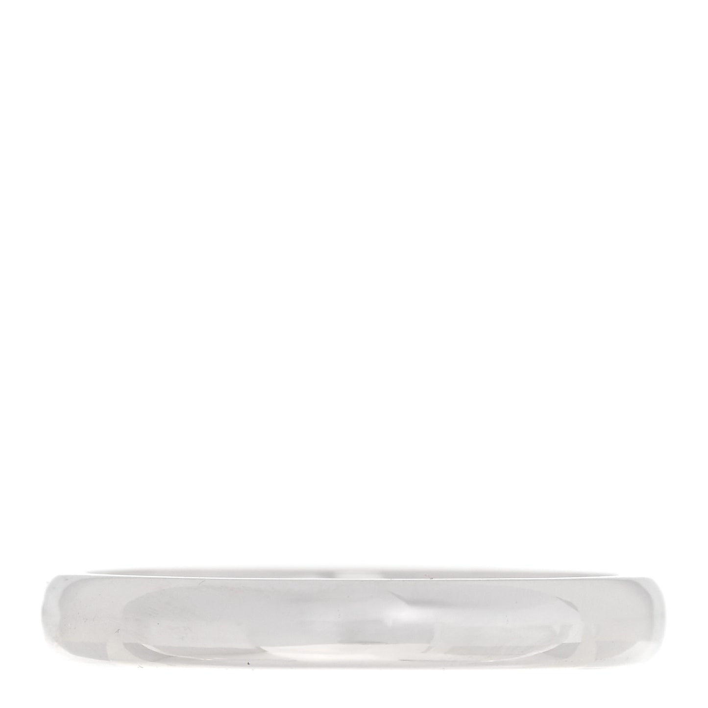 Platinum 3mm Classic Wedding Band Ring 55 7.25