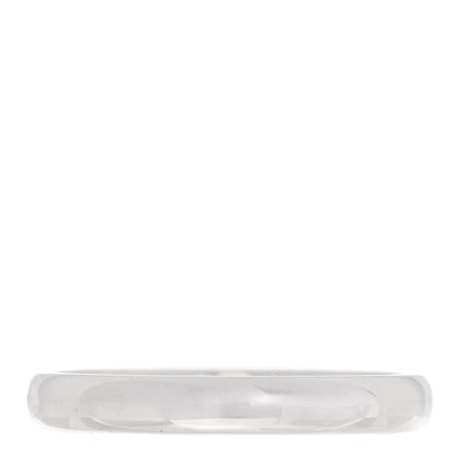 Tiffany Platinum 3mm Classic Wedding Band Ring 55 7.25 3 of 4
