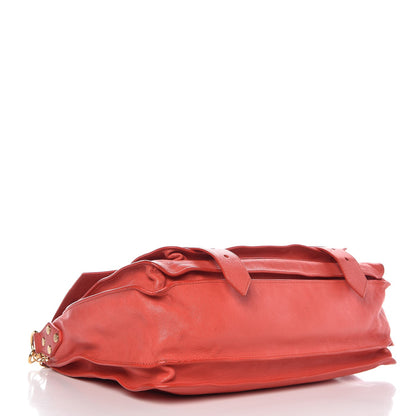 Proenza Schouler Lambskin Medium PS1 Satchel Deep Coral 5 of 15