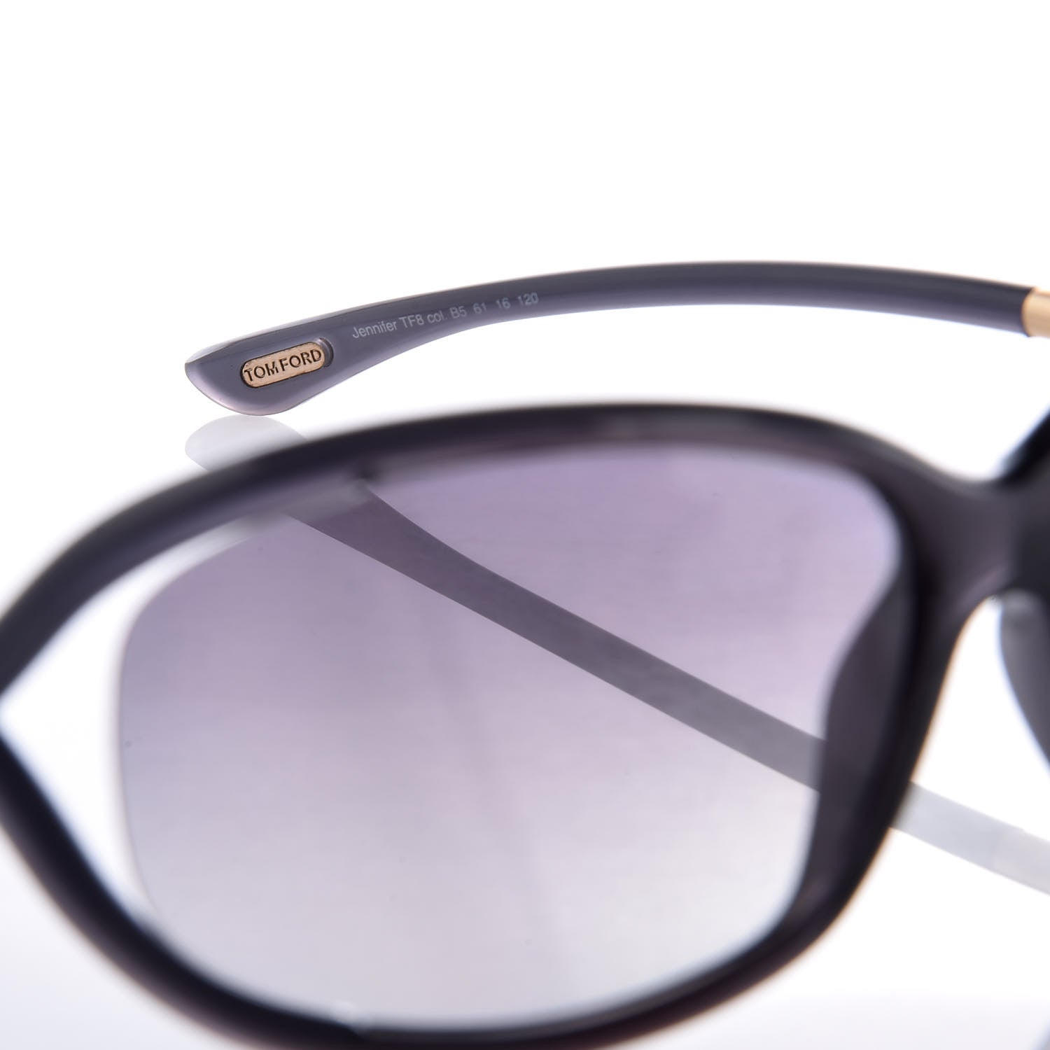 Tom Ford Jennifer Sunglasses TF8 Gray 5 of 6