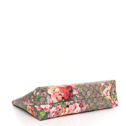 Gucci GG Supreme Monogram Blooms Medium Reversible Tote Beige Multicolor Dry Rose 6 of 15