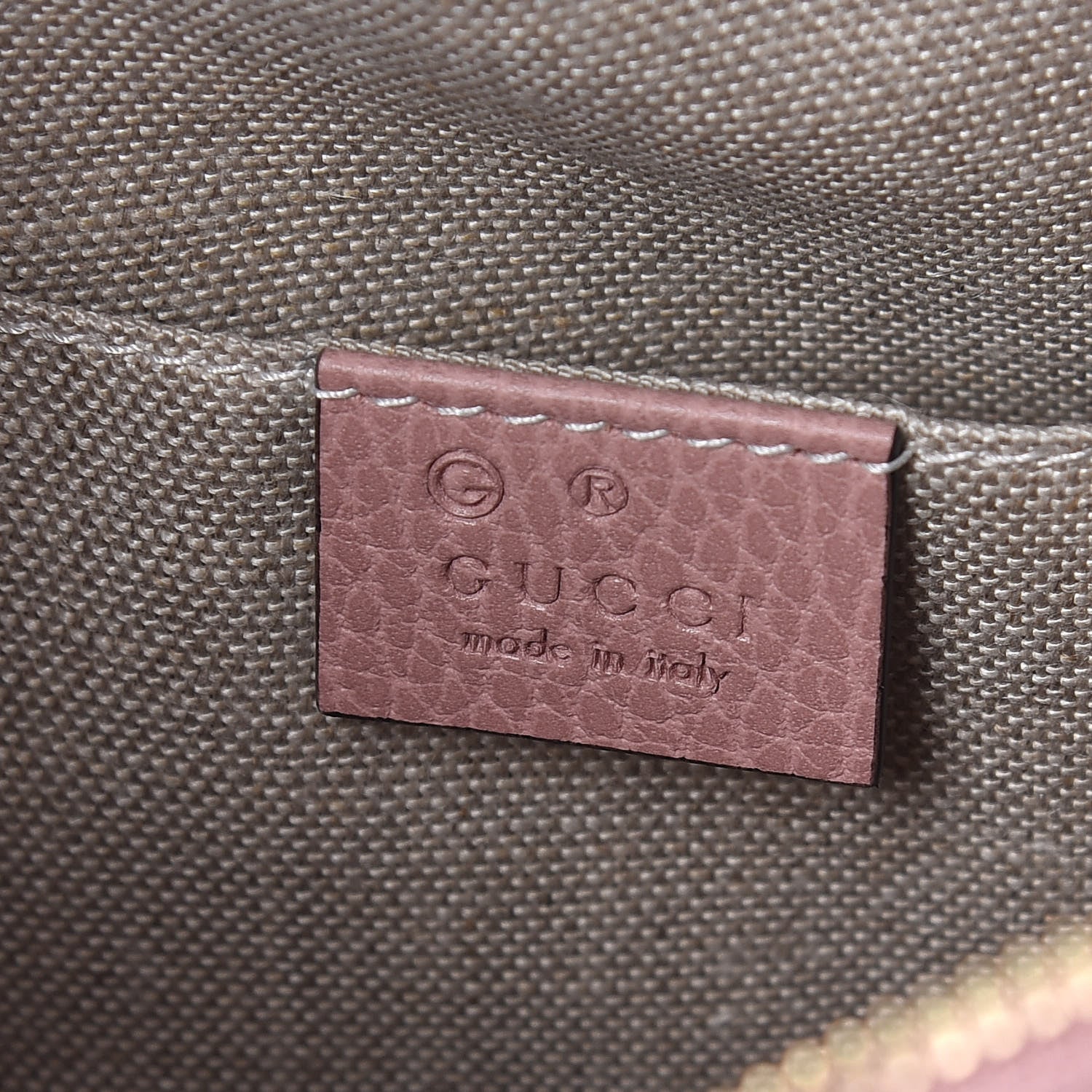 Gucci Monogram Mini Bree Messenger Bag Beige Soft Pink 8 of 9