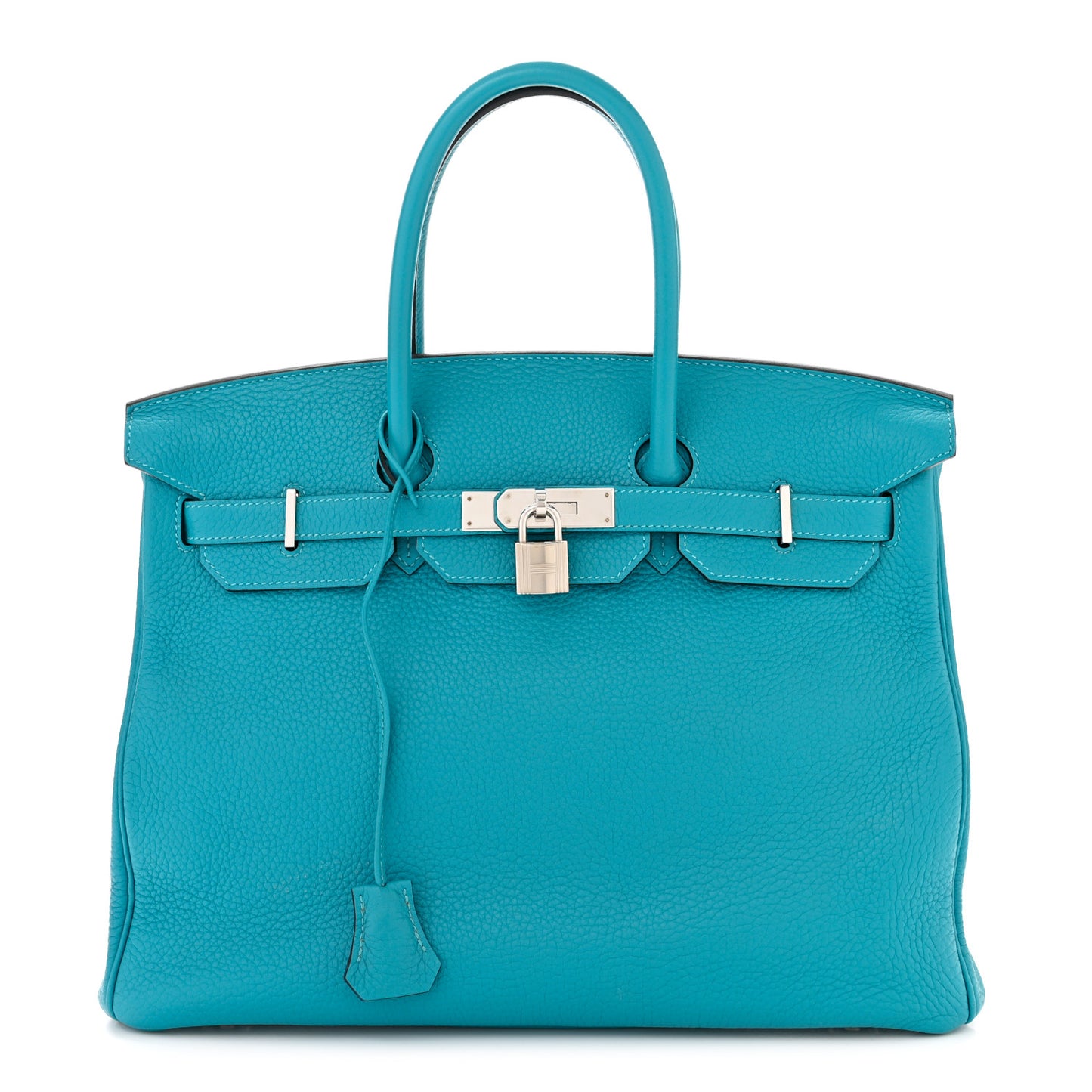 Togo Birkin 35 Turquoise