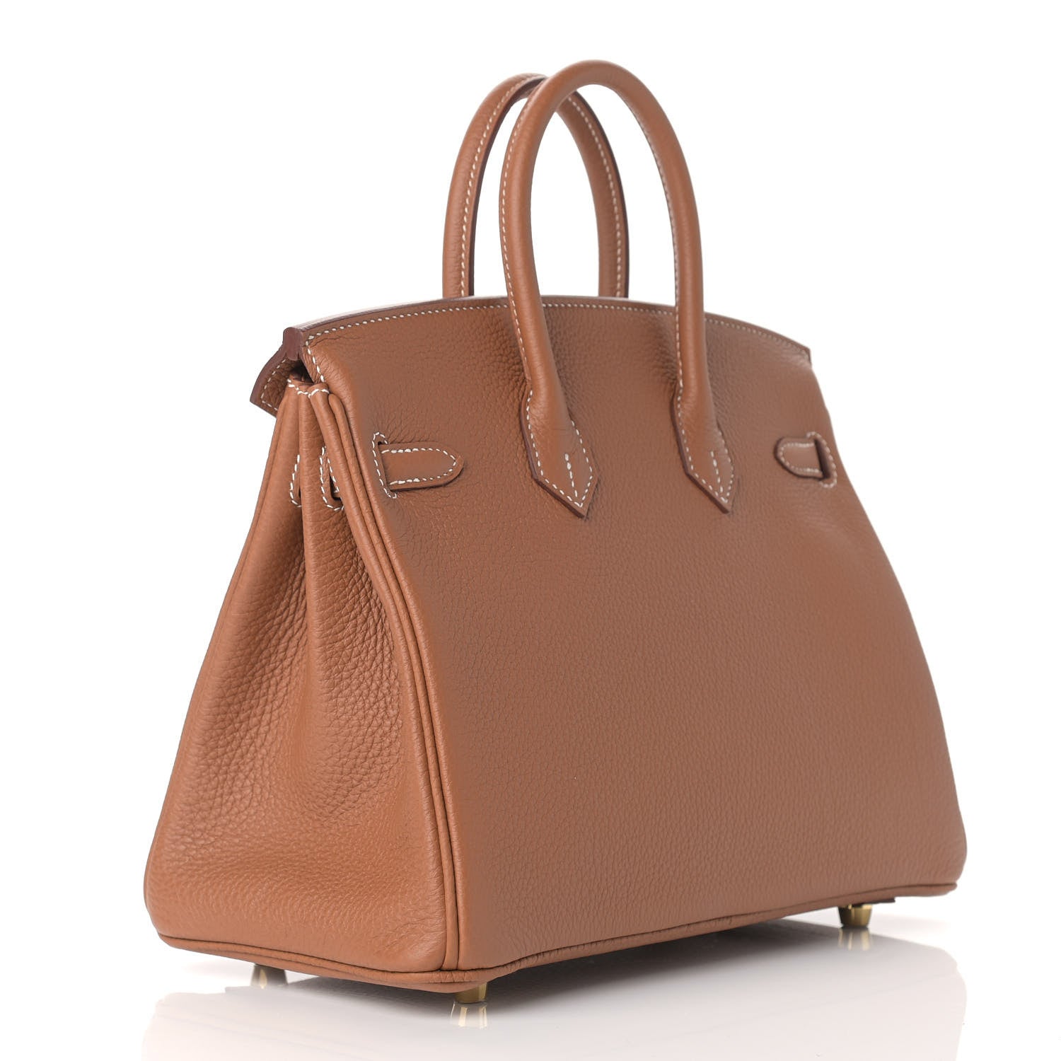 Hermes Togo Birkin 25 Gold 3 of 10