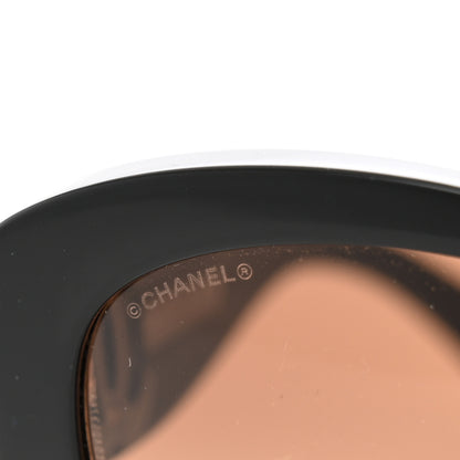 Chanel Acetate Butterfly Large CC Sunglasses 5492 Black 7 of 8