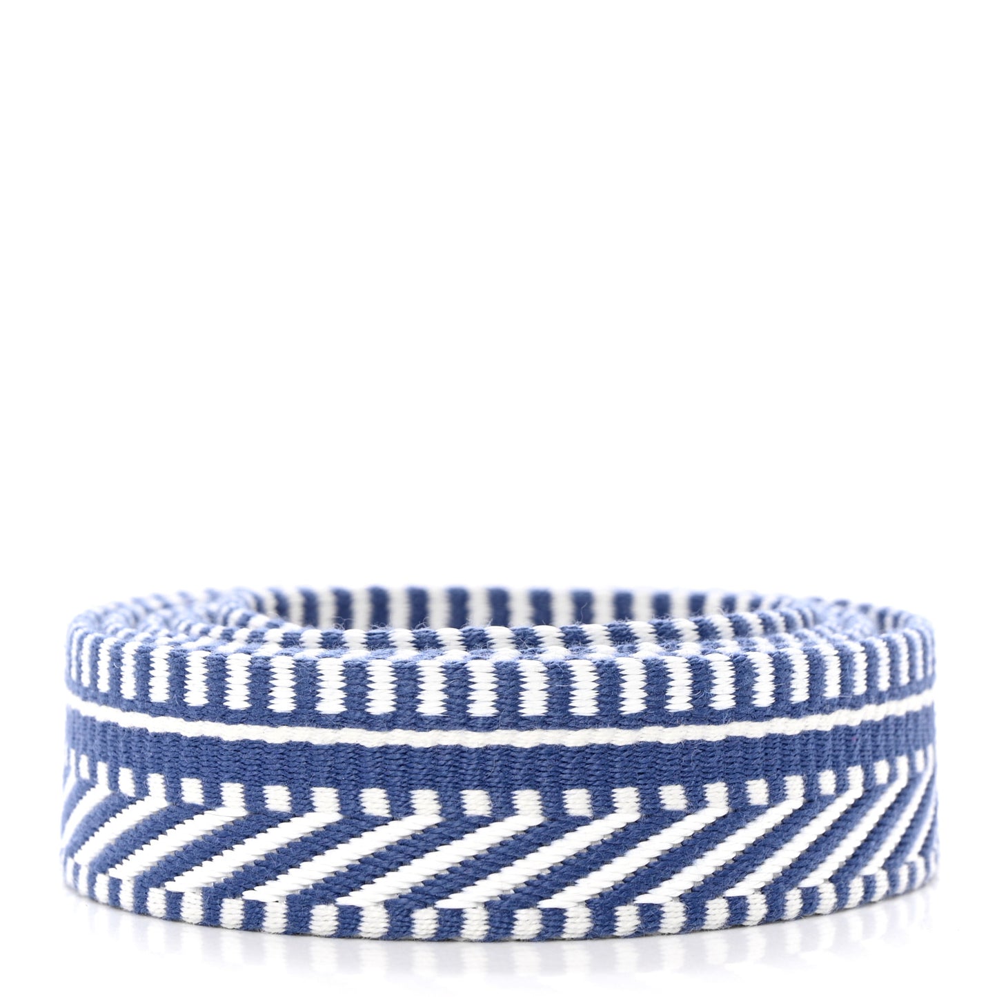 Toile Swift 25mm Sangle Cavale Shoulder Strap Ecru Bleu Brighton Gold
